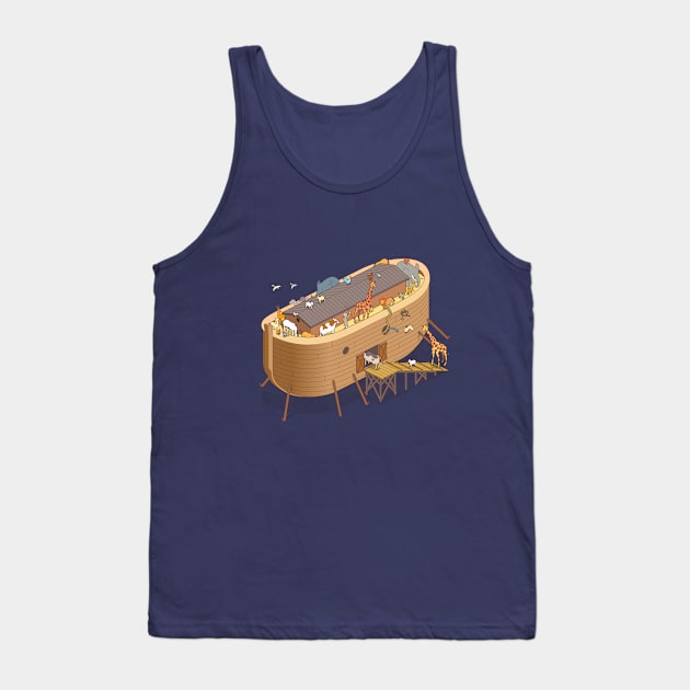 noah's ark Tank Top by anilyanik